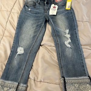 NWT Girls Size 12 Jean Capri
